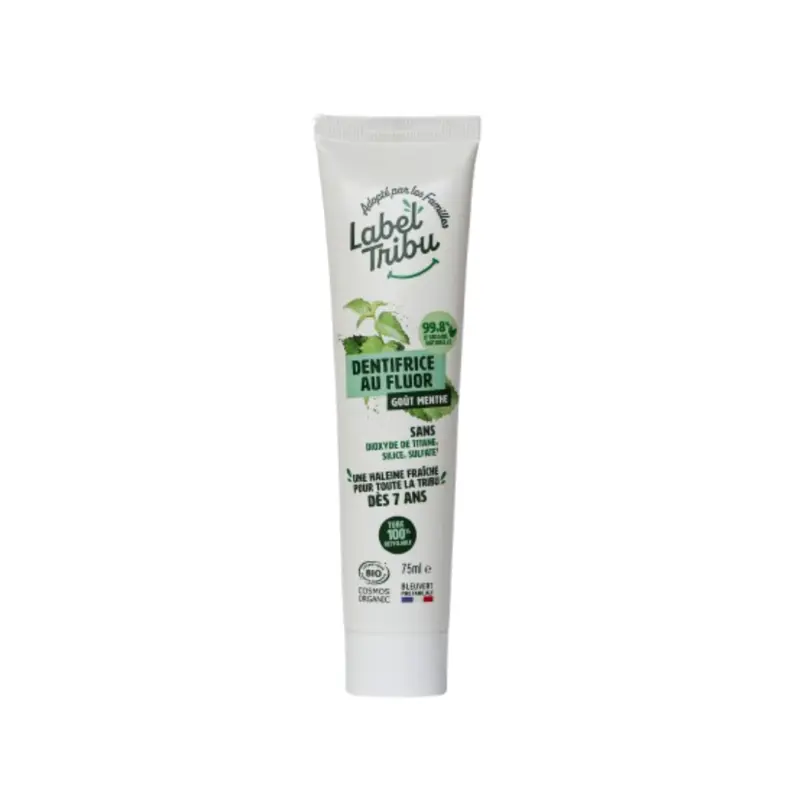 Dentifrice Menthe au fluor, 75 ml