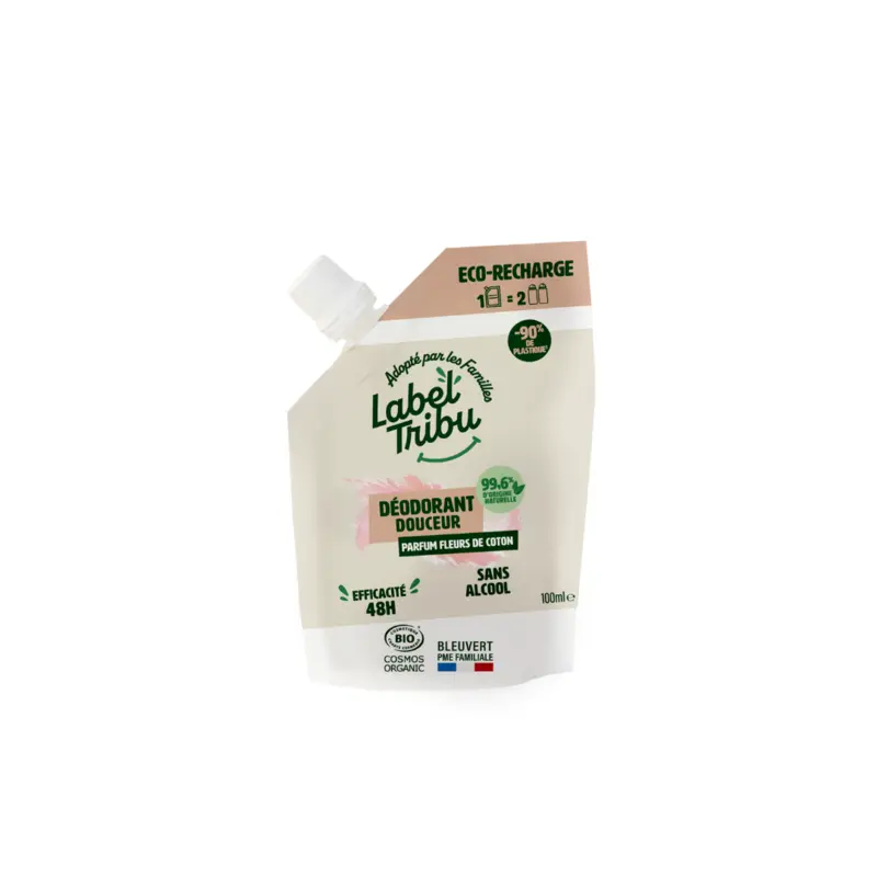 Recharge déodorant Fleurs de Coton, 100 ml
