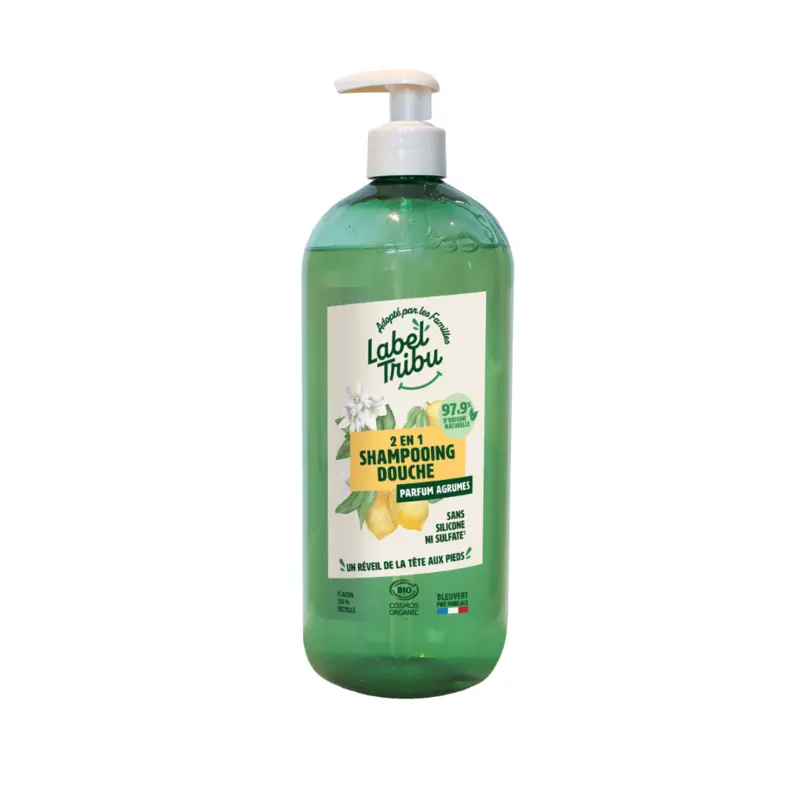 Shampoing douche 2en1 Agrumes, 1 L